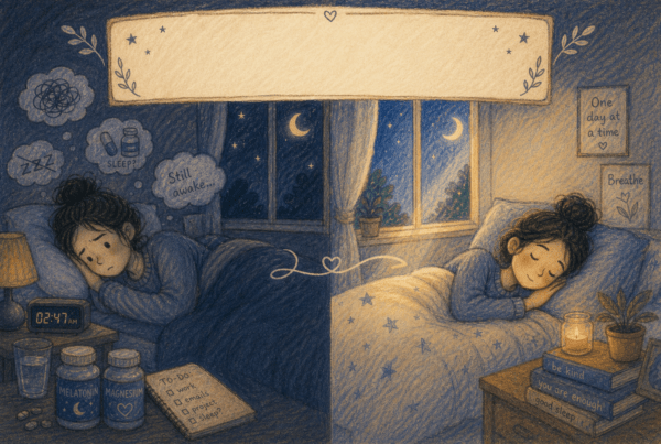 Article header sommeil peaceful sleep vs struggle complements supplements